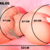 Juguete Sexual (Torso - Senos – Vagina – Ano) 32 cm