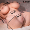 Juguete Sexual (Torso - Senos - Vagina - Ano) 40cm